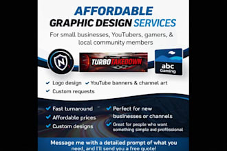 design professional banners and graphics