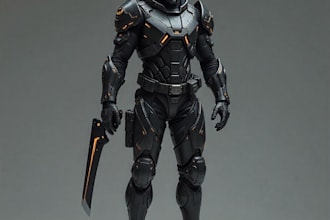 design a weapon, uniform, tool, etc