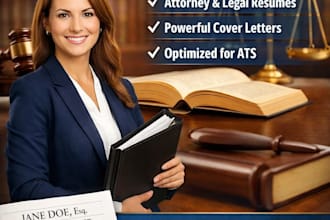 craft legal resume, lawyer resume, attorney resume  and resume writing