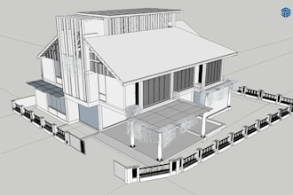 create accurate architectural 3d models in sketchup