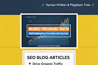 write SEO optimized blogs articles that rank on google