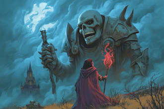 make a fantasy illustration