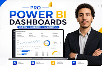 build power bi dashbaords and reports