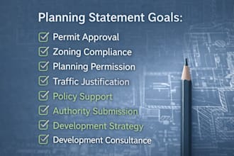 do a planning statement for planning permission approval