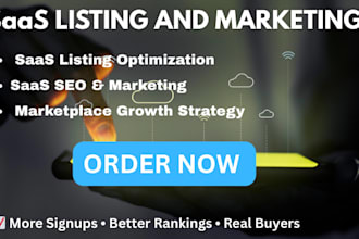 grow your saas with high converting listings, SEO, marketplace marketing