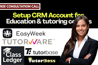 setup tutoring centers CRM class ledger tutorware easyweek tutorboss tutorbase