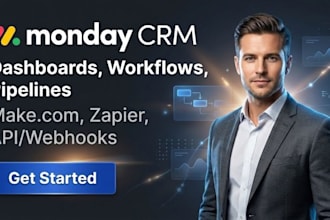 monday crm, monday, monday com, monday expert and monday automation