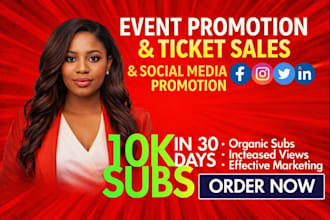 promote event promotion event marketing ticket sales event planning eventbrite