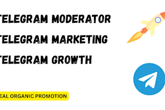 be telegram moderator, telegram marketing for telegram growth