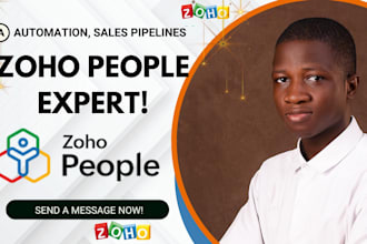 setup zoho people hr system with automation, workflows and integration