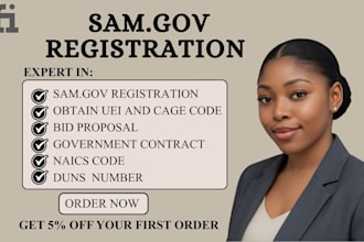 do samgov llc registration get uei cage code naics code for government contract