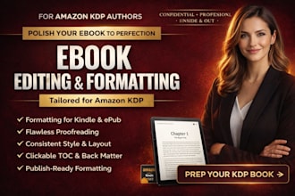 non fiction ebook writer, book writer, book editing amazon KDP book publishing