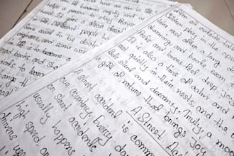 provide clean english and bangla handwriting