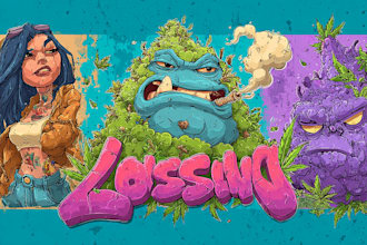 design weed graffiti lettering or cannabis mascot logo