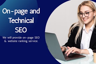 provide onpage SEO, website ranking service