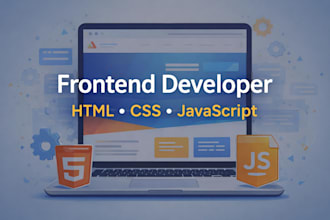 design a UI and UX for a website and a responsive frontend webpage