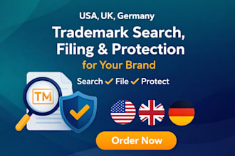 handle trademark filing in uae germany USA UK eu poland and protection