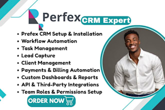 provide 230 perfex CRM modules with saas and customization