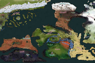 make high quality fantasy maps for dnd or your book