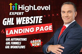 ghl funnel ghl landing page ghl website ghl automation ghl workflow