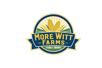 design outstanding agriculture farm and corn logo
