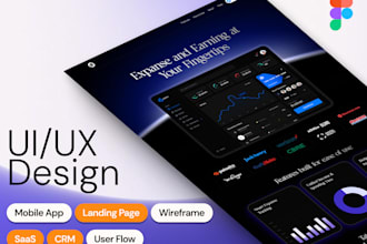 design user friendly landing page