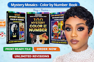 create color by number page for children