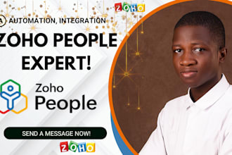 configure zoho people attendance, leave policy, and approvals automation