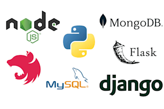 be your backend developer with typerscript or python