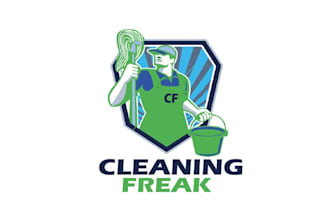 create a catchy memorable fresh logo for cleaning products