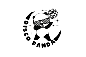create professional unique a disco panda logo