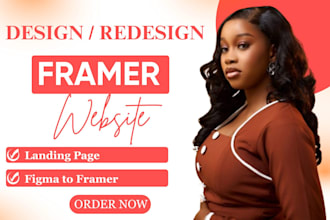 build framer website, framer landing page, figma to framer, webflow developer