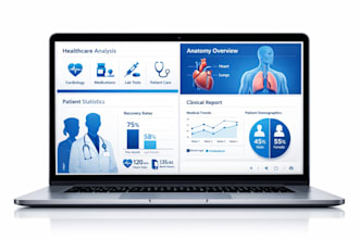 design professional medical and healthcare powerpoint presentations, PPT slides