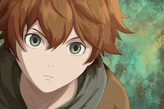 make digital illustration,original character art, anime art