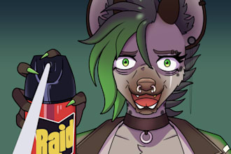 draw a funny meme of your character xd