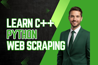 teach web scraping, python and cpp