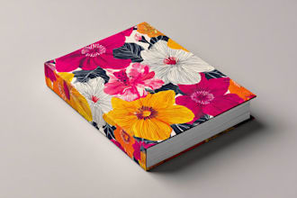 create illustrated fairytale book cover