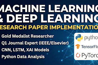 do data science, data analysis and machine learning projects
