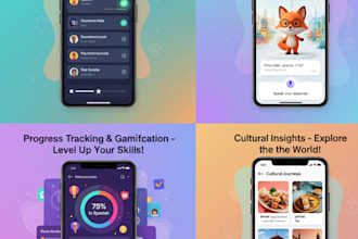 design professional app screenshots for google play store and apple app store