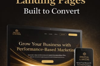 high converting wordpress landing page for businesses