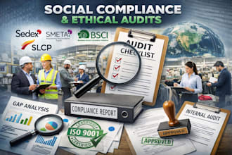 support social compliance audits sedex smeta bsci and slcp audits