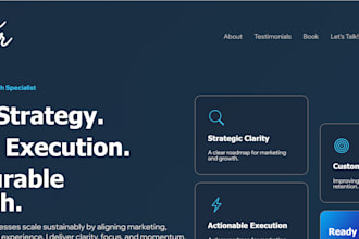 build basic website startup website small business website company website