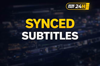 create srt subtitles for videos in spanish or english