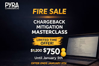 provide a full chargeback mitigation course and winning dispute responses