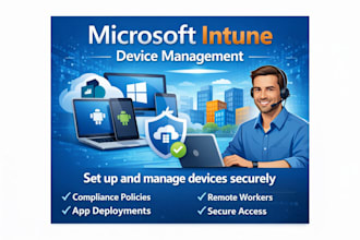set up and manage devices using microsoft intune