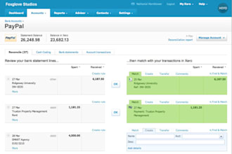 do bookkeeping using xero and qbo software