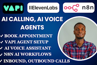 vapi ai agent retell ai voice calling agents using n8n, make com ghl automation