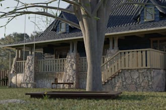 design 3d architecture rendering