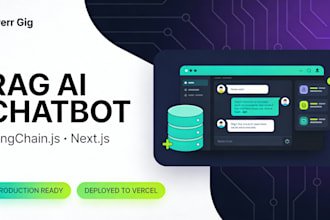 build and deploy a rag ai chatbot with langchainjs and nextjs