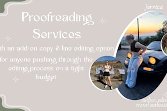 proofread your book or novel